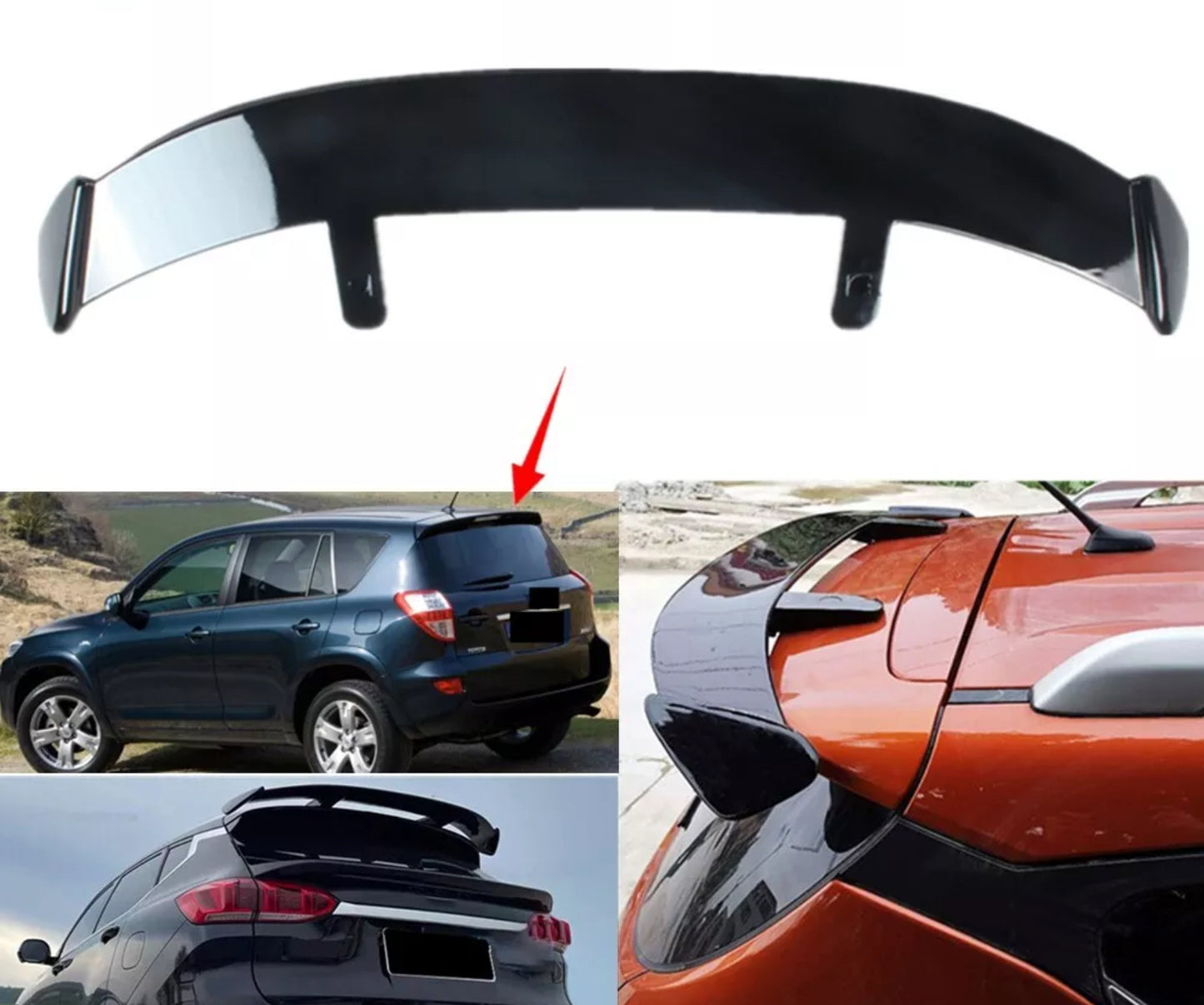 Spoiler Trasero. Toyota RAV4 2006-2012