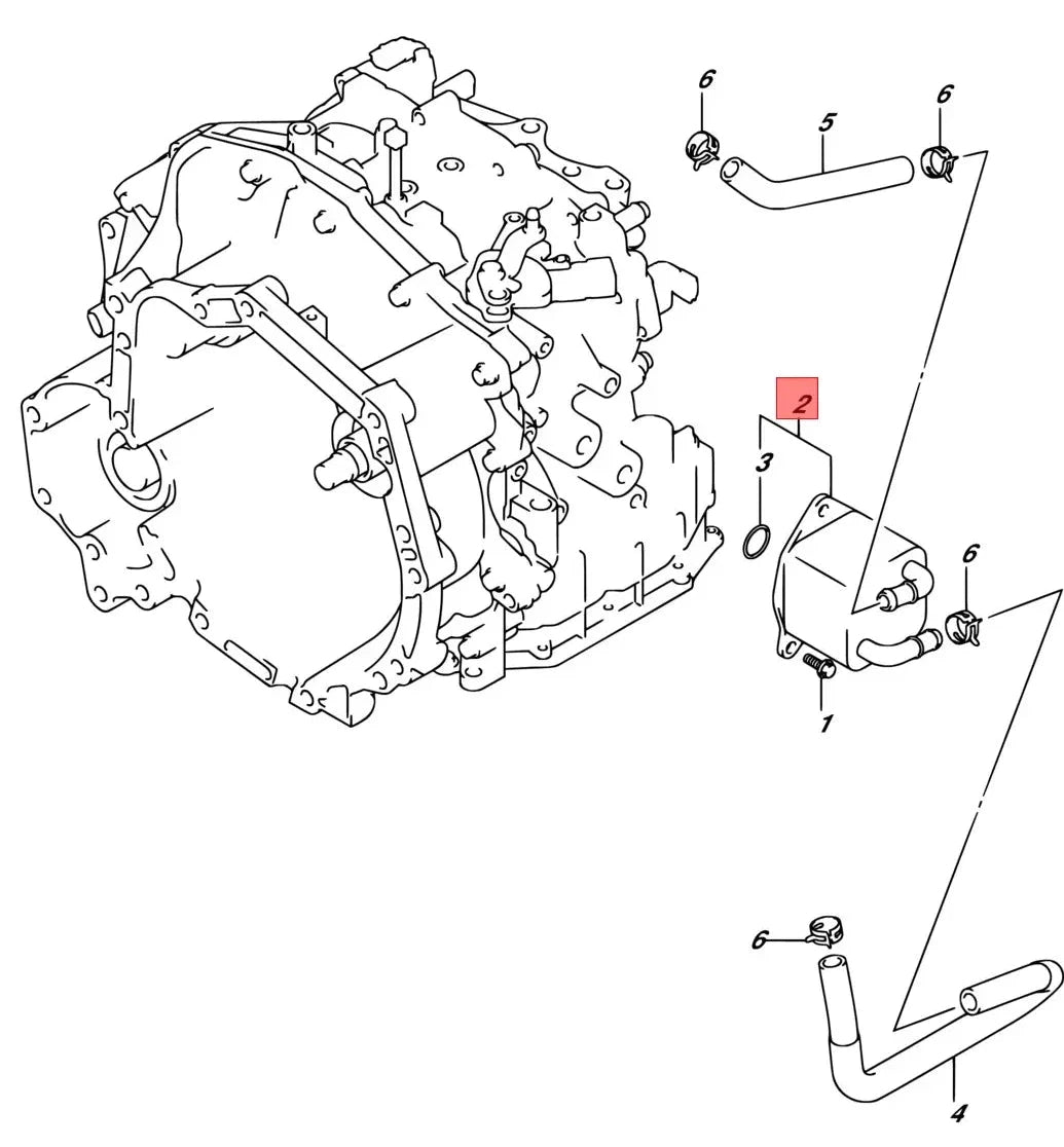 Enfriador de Aceite de Transmisión CVT. Suzuki Swift 2017-2024