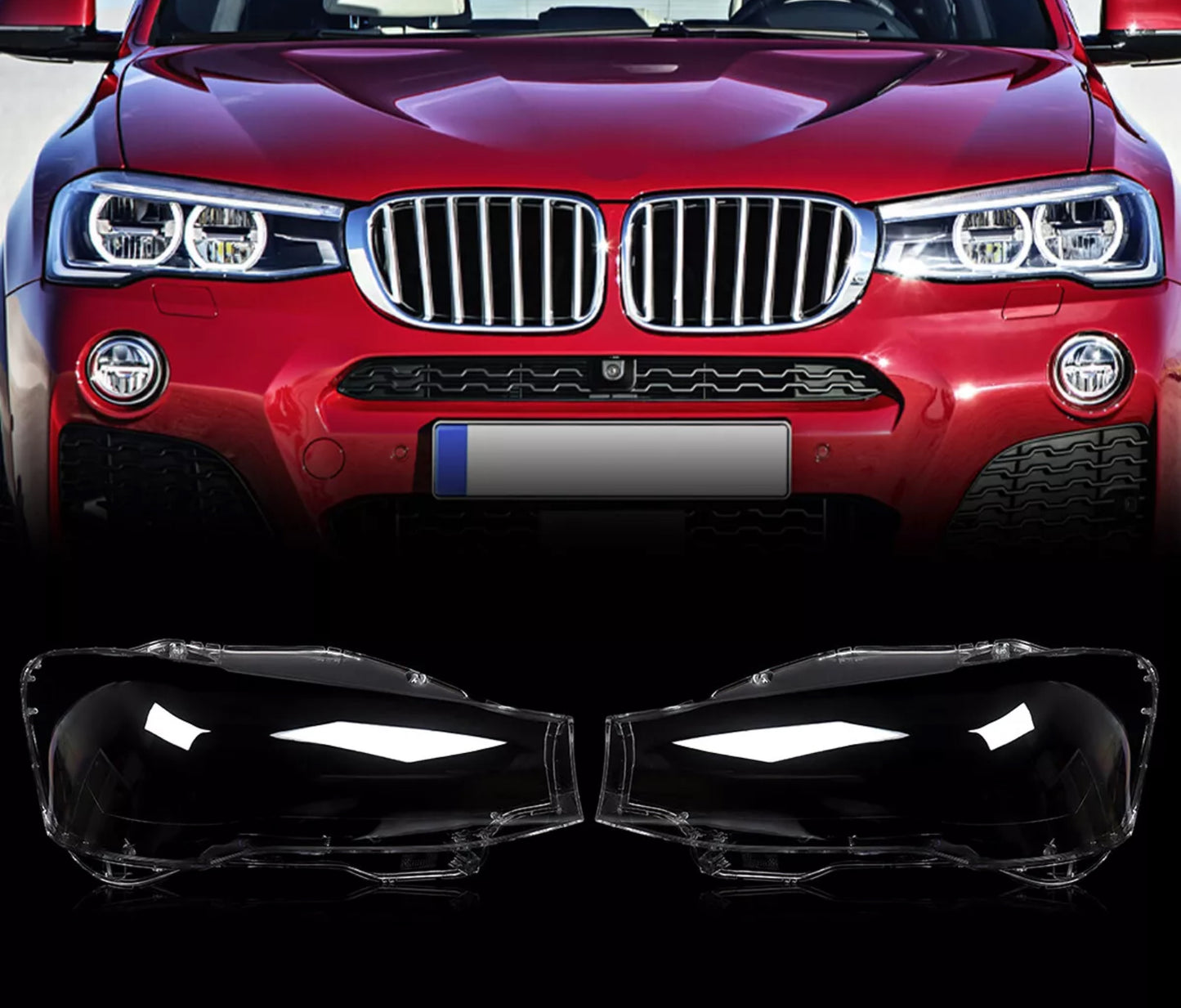 Cubiertas de Faros Delanteros. BMW X3 X4 2014-2017