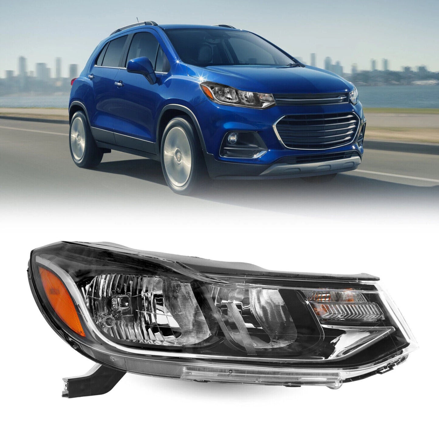 Faros Delanteros. Chevrolet Trax 2017-2022