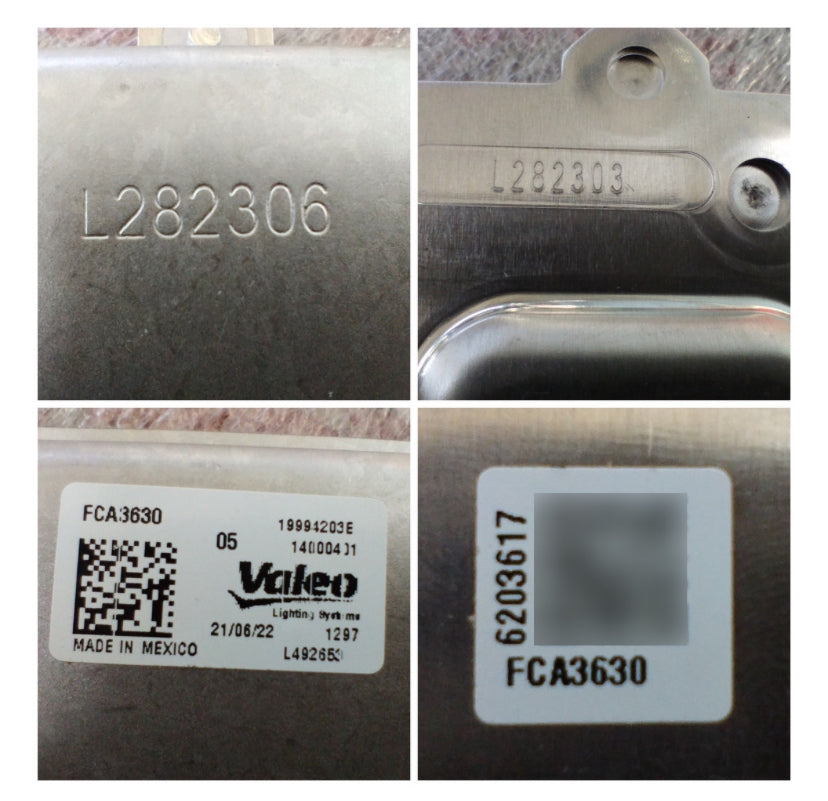 Módulo de Faro Xenon Delantero. Fiat Pulse 2022-2025