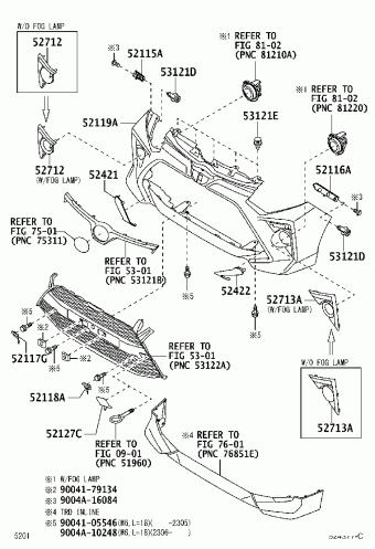 Defensa Delantera. Toyota Agya 2021-2023