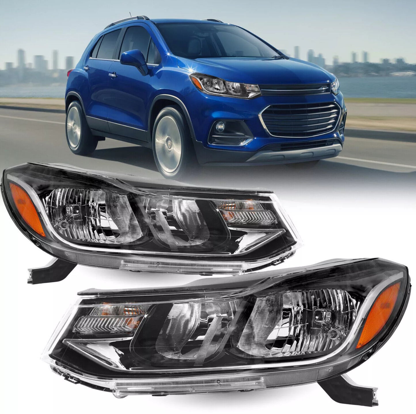 Faros Delanteros. Chevrolet Trax 2017-2022