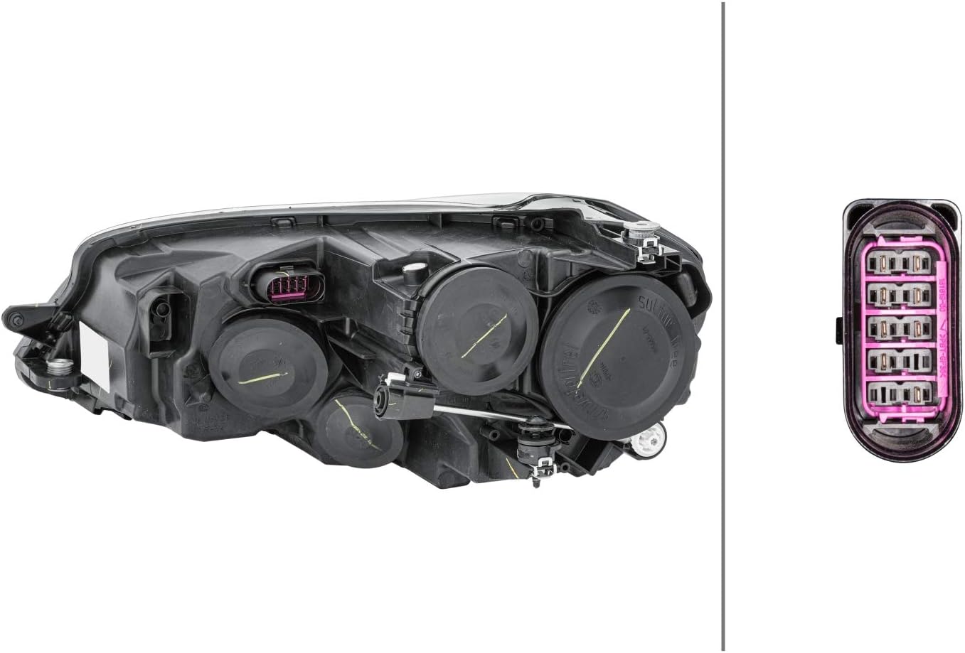Faros Delanteros Halógenos. Volkswagen Golf 2012-2017