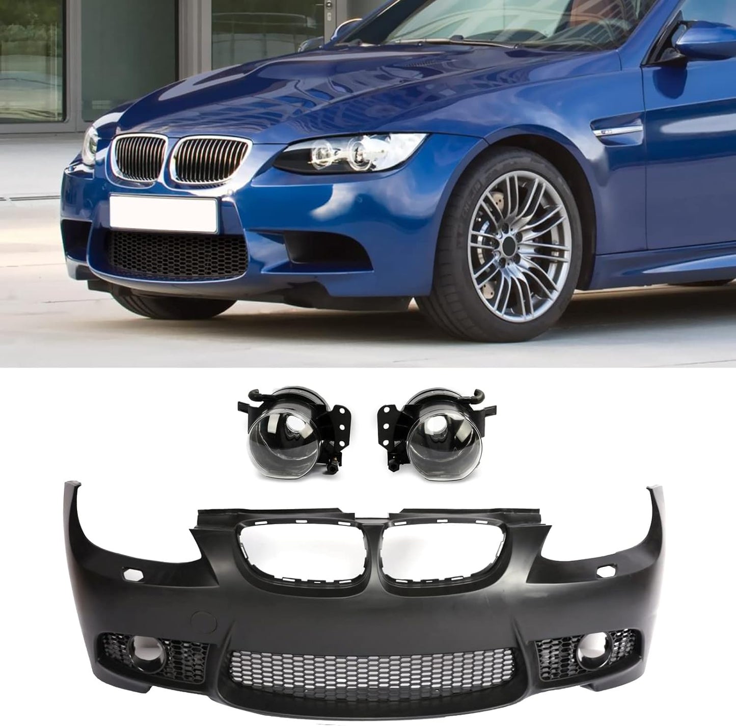 Defensa Delantera estilo M3. BMW Serie 3 E92 E93 2007-2010