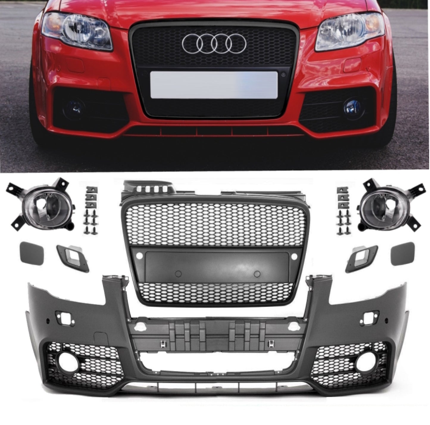 Defensa Delantera RS Audi A4 2005-2008
