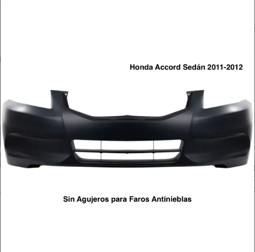 Defensa Delantera. Honda Accord 2011-2012