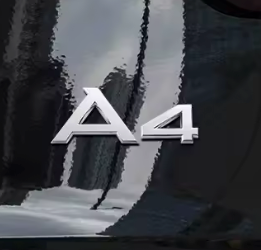 Emblema Audi Portón Trasero. Audi A1 A3 A4 A5 A6 A7 A8 Q3 Q5 Q7