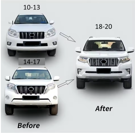 Body Kit Actualización a 2018+. Toyota Prado Fj150 2010-2017