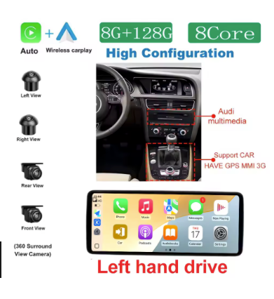Pantalla Flotante Cámara 360º Audi Q5 2009-2017