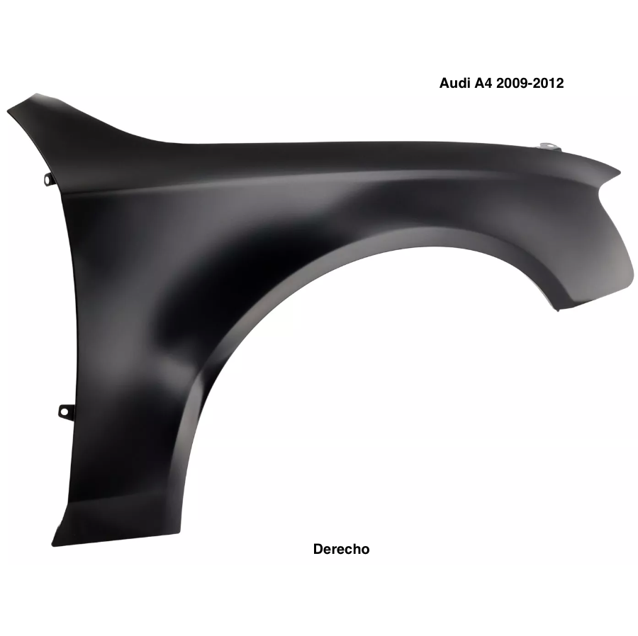 Guardafango Delantero. Audi A4 2009-2012