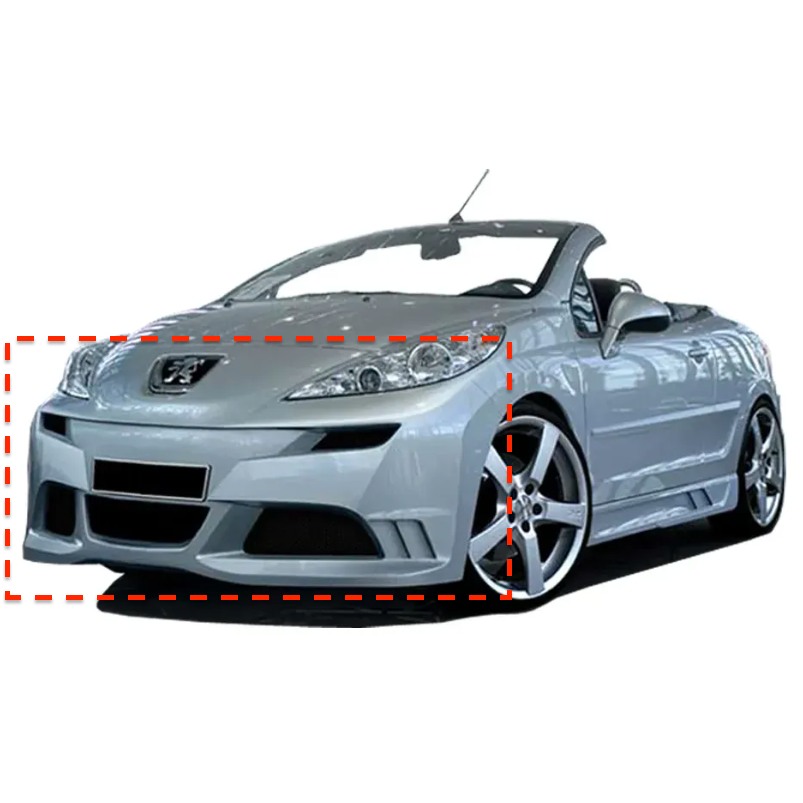 Body Kit Aftermarket. Peugeot 207 2009-2013