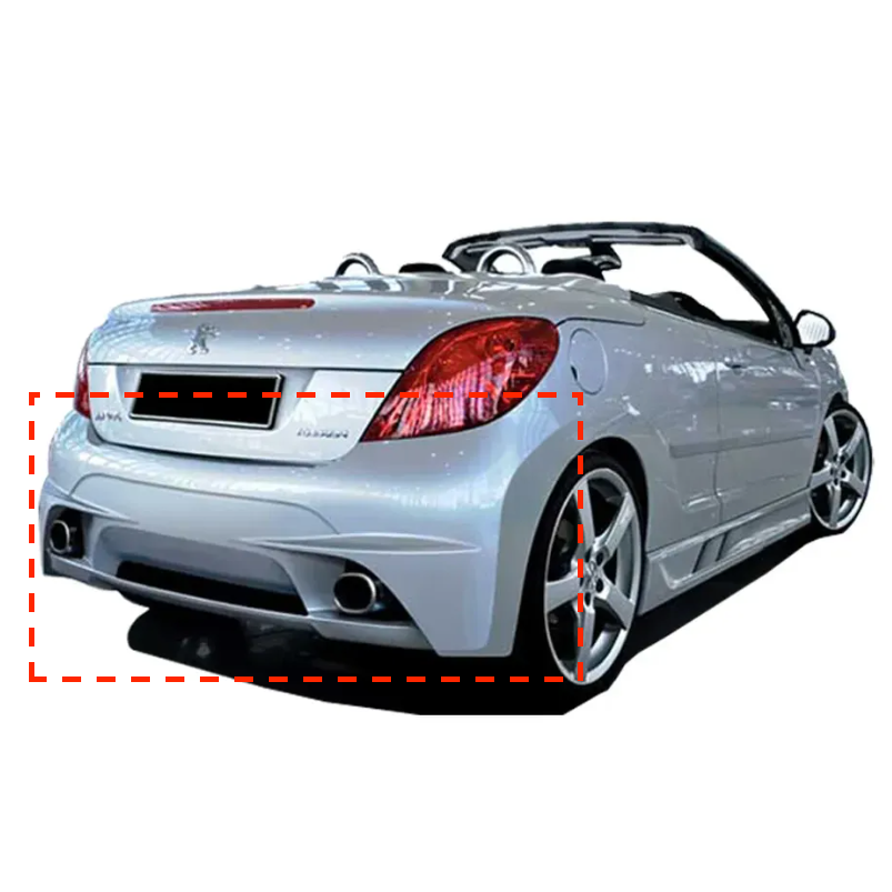 Body Kit Aftermarket. Peugeot 207 2009-2013
