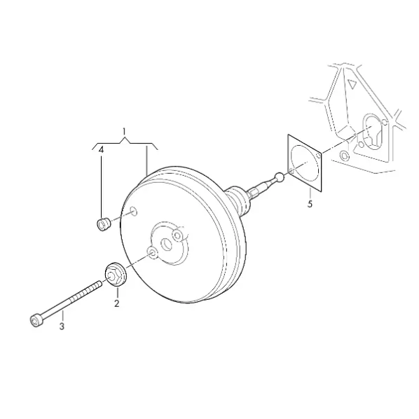 Booster Servo Freno Audi Q7 2016-2022