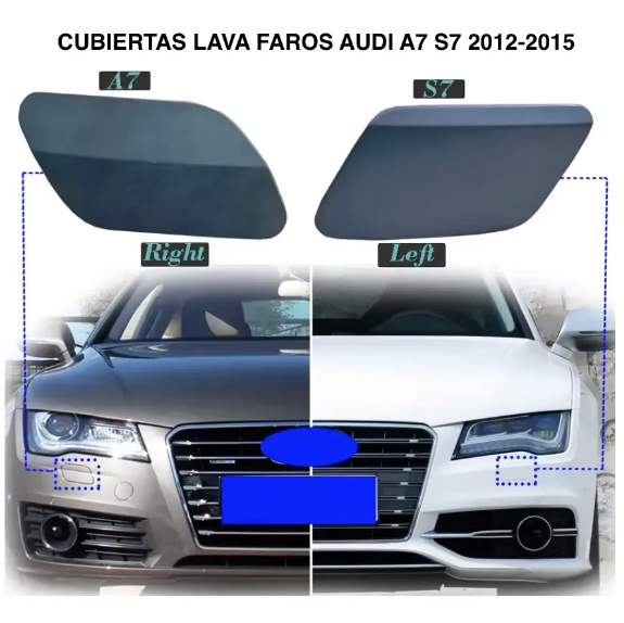 Cubiertas Lavafaros para Audi A7 S7 2012-2015.