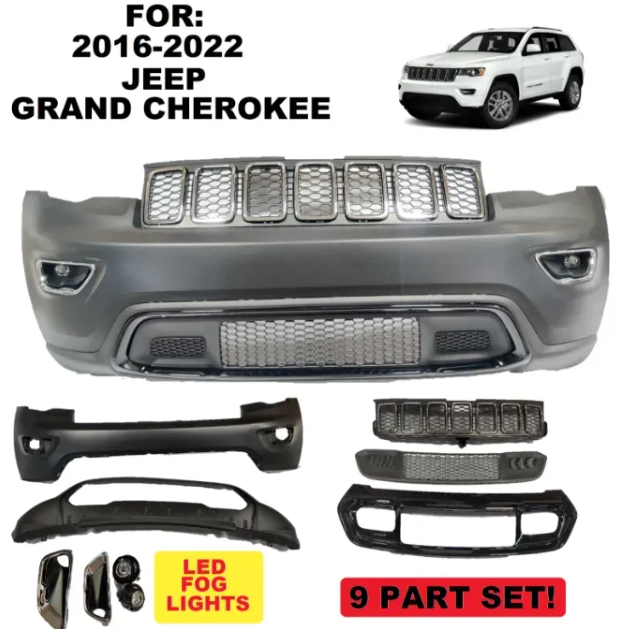 Defensa Delantera Completa Jeep Grand Cherokee 2016-2022