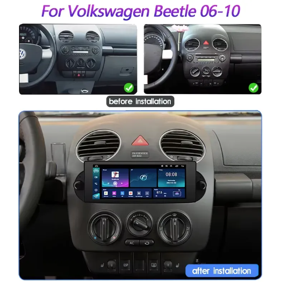 Pantalla 6.86" Volkswagen Beetle 2006-2011