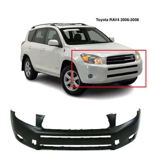 Defensa Delantera Toyota RAV4 2006-2008