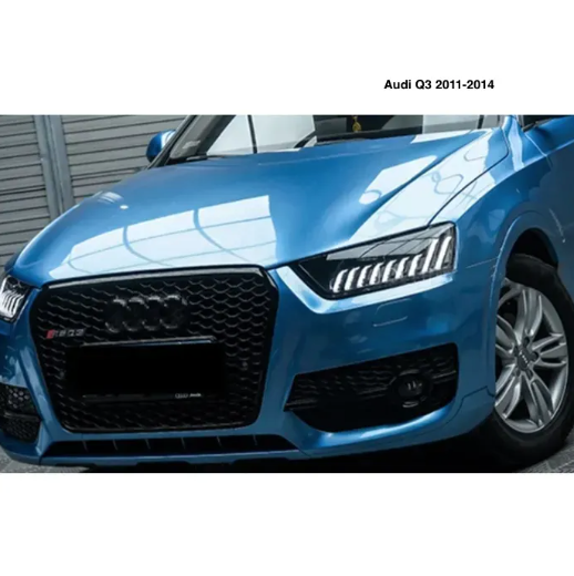 Faros Delanteros LED Modificados. Audi Q3 2011-2014