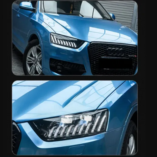 Faros Delanteros LED Modificados. Audi Q3 2011-2014