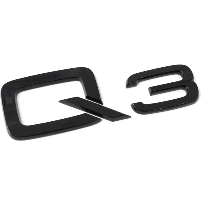Emblema Q3 Portón Trasero