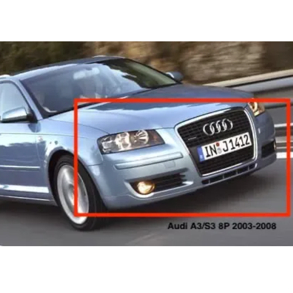 Defensa Delantera Completa Audi A3 2005-2008