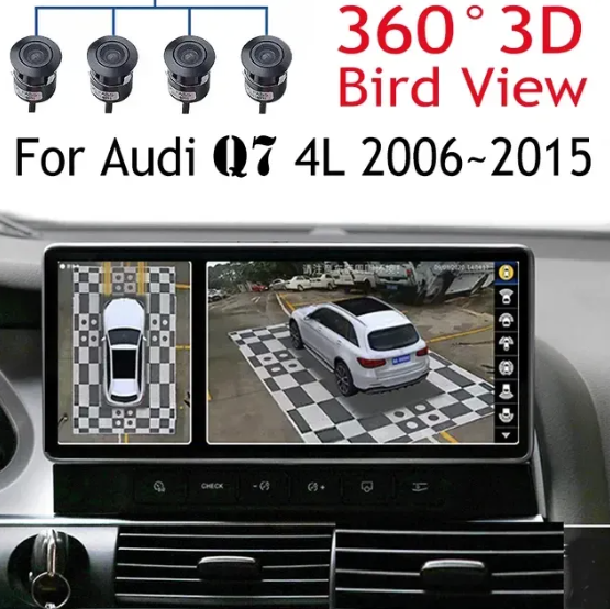 Pantalla 360 Audi Q7 2007-2015