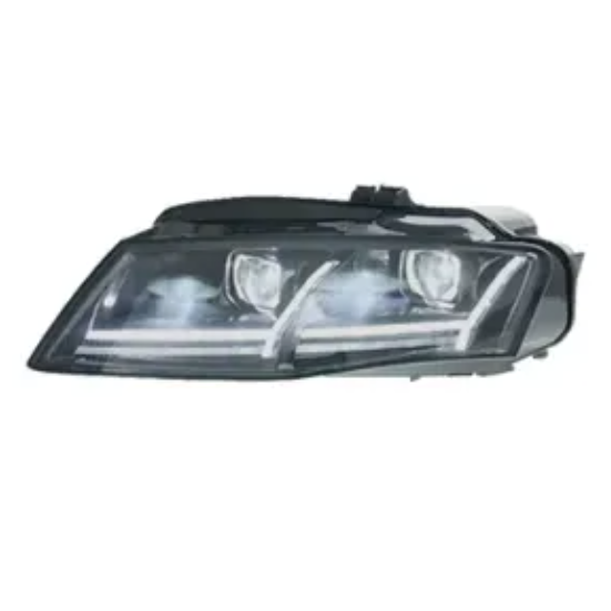 Faros Delanteros Modificados LED. Audi A4 2009-2012