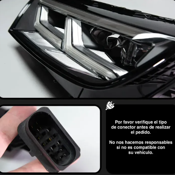 Faros Modificados LED Audi Q5 2018-2020