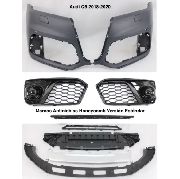 Defensa Delantera Completa Sin S-Line. Audi Q5 2018-2020
