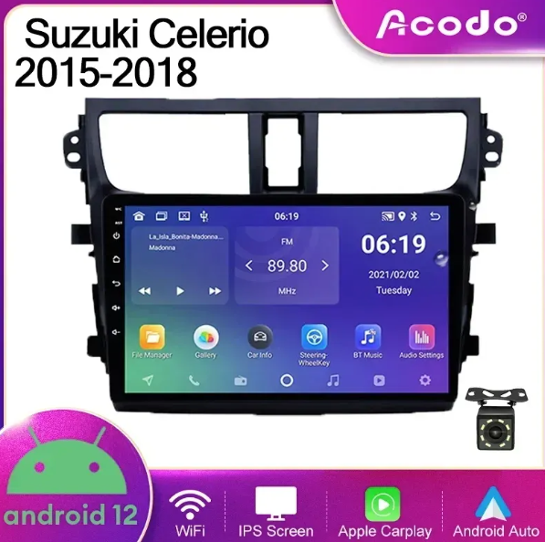 Pantalla Suzuki Celerio 2015-2018