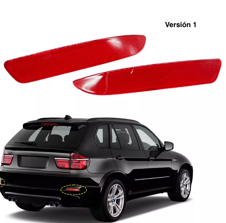 Reflectores Defensa Trasera. BMW X5 2007-2013