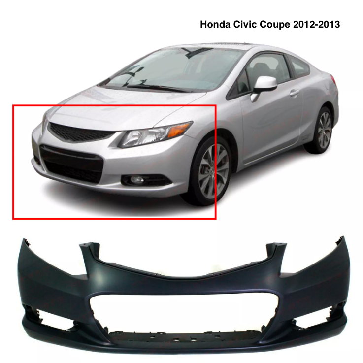 Defensa Delantera. Honda Civic Coupe 2012-2013