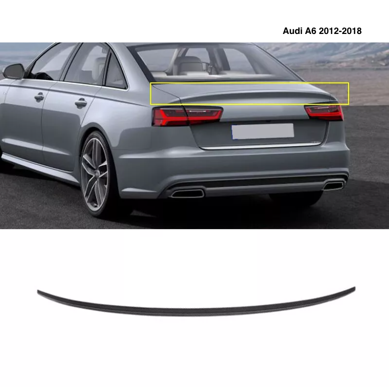 Spoiler Trasero. Audi A6 2012-2018
