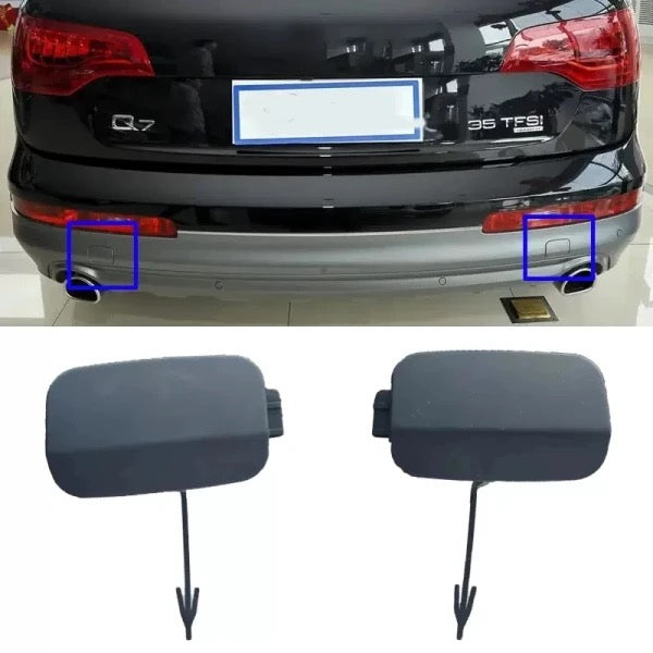 Cubiertas de gancho de remolque Defensa Trasera. Audi