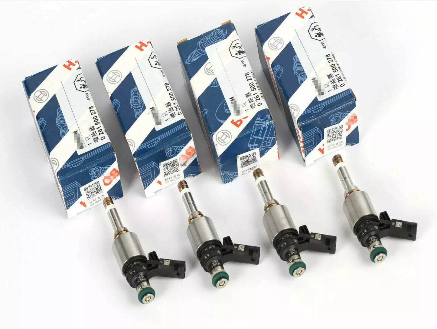 Inyector de Combustible (x4). Audi A3 A4 A5 A6 Q3 Q5 2.0L CAEB/CAED/CPSA