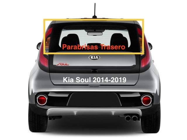 Parabrisas Trasero. Kia Soul 2014-2019