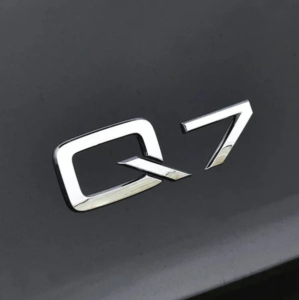 Emblema Audi Portón Trasero. Audi A1 A3 A4 A5 A6 A7 A8 Q3 Q5 Q7