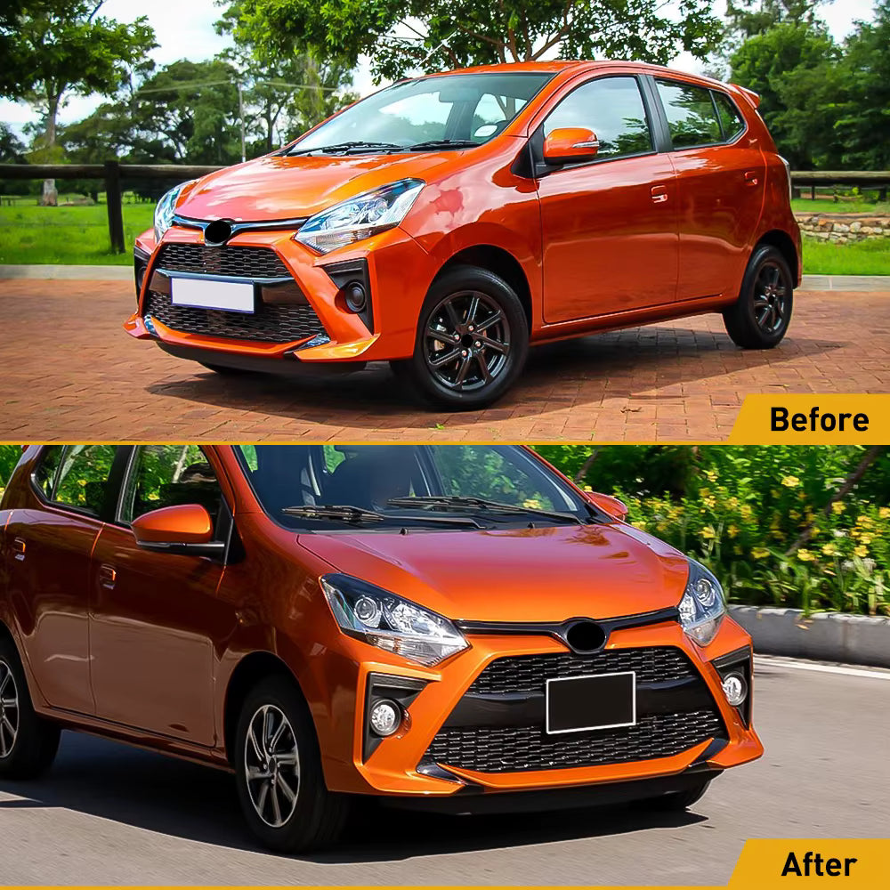 Set Marcos + Antinieblas. Toyota Agya 2021-2023