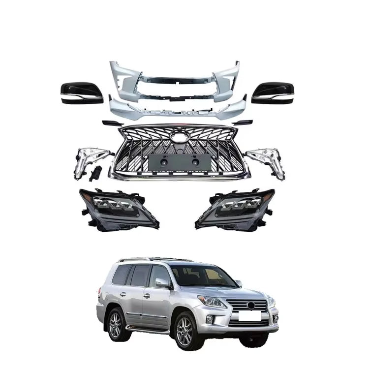 Defensa Delantera Actualización a 2016+. Lexus LX570 2008-2015