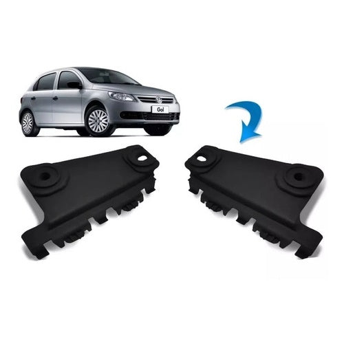 Brackets Defensa Delantera. Volkswagen Gol G5 2009-2012