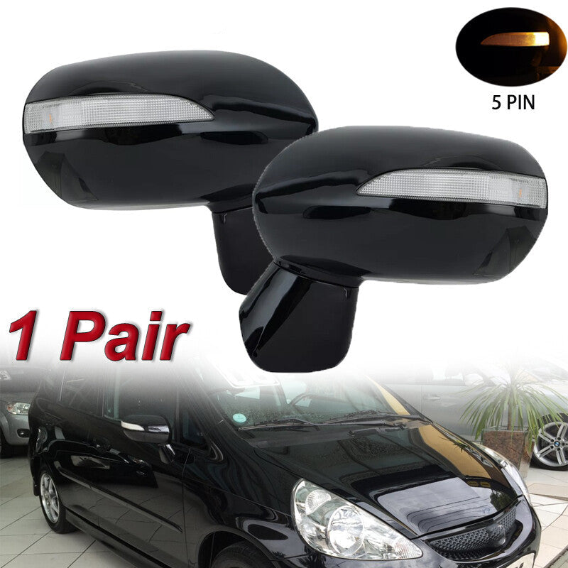 Retrovisor Eléctrico con Luz Direccional. Honda Fit 2005-2008