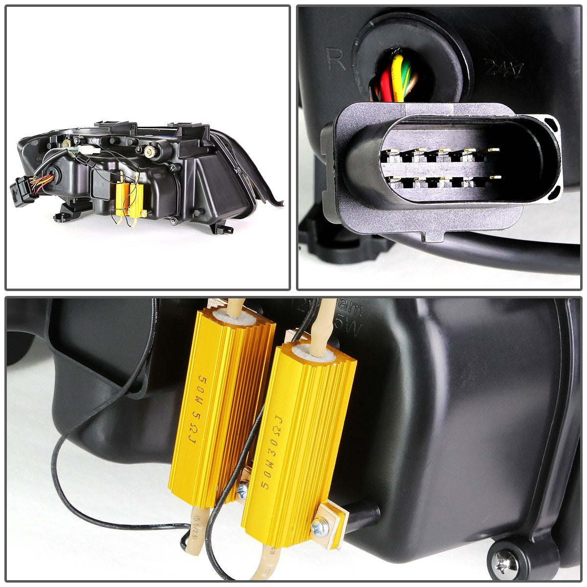 Faros Delanteros LED. Audi A6 C5 1999-2002