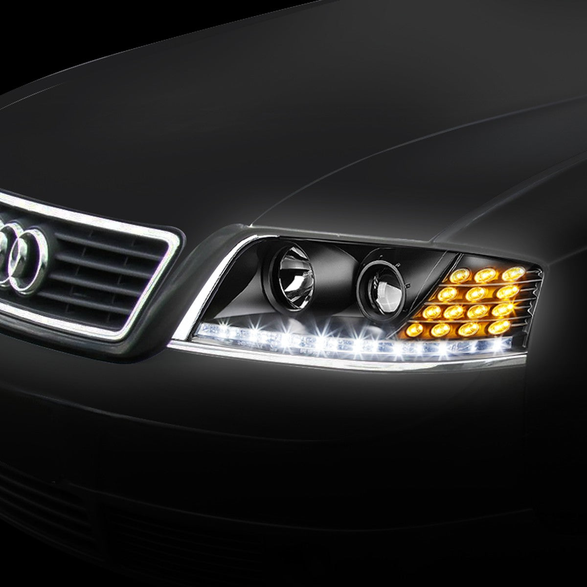 Faros Delanteros LED. Audi A6 C5 1999-2002