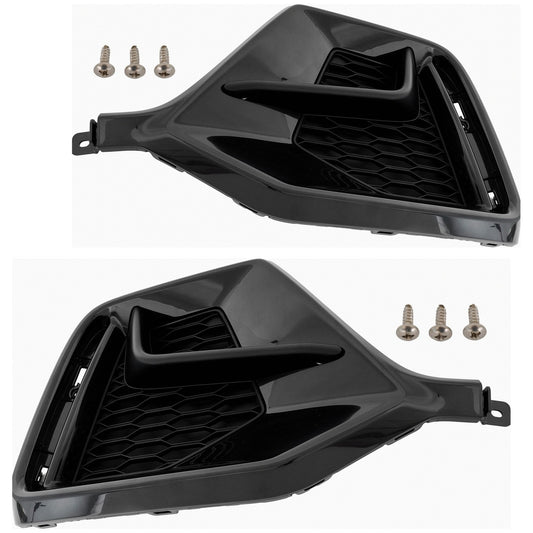 Molduras laterales de Defensa Trasera. Honda Civic 2017-2021