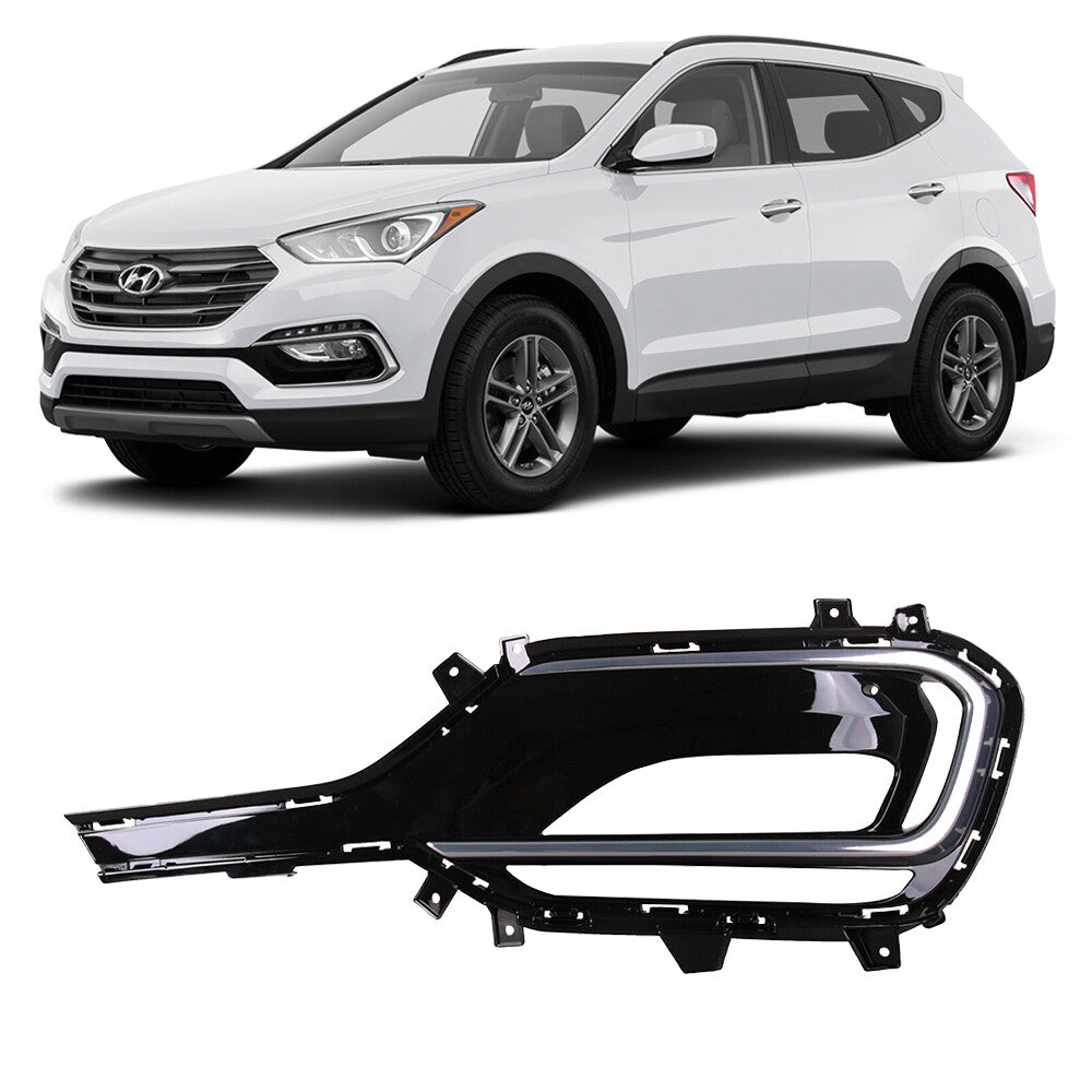 Fog light trim. Hyundai Santa Fe Sport 2017-2018 (2.0L Only)