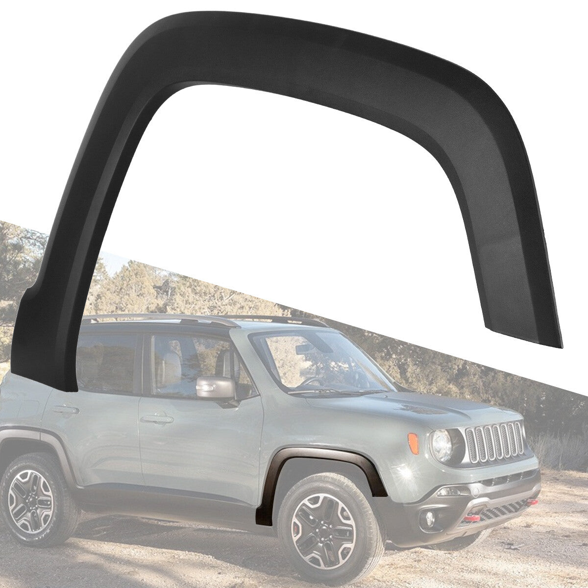 Moldura de Guardafango Delantero. Jeep Renegade 2015-2021