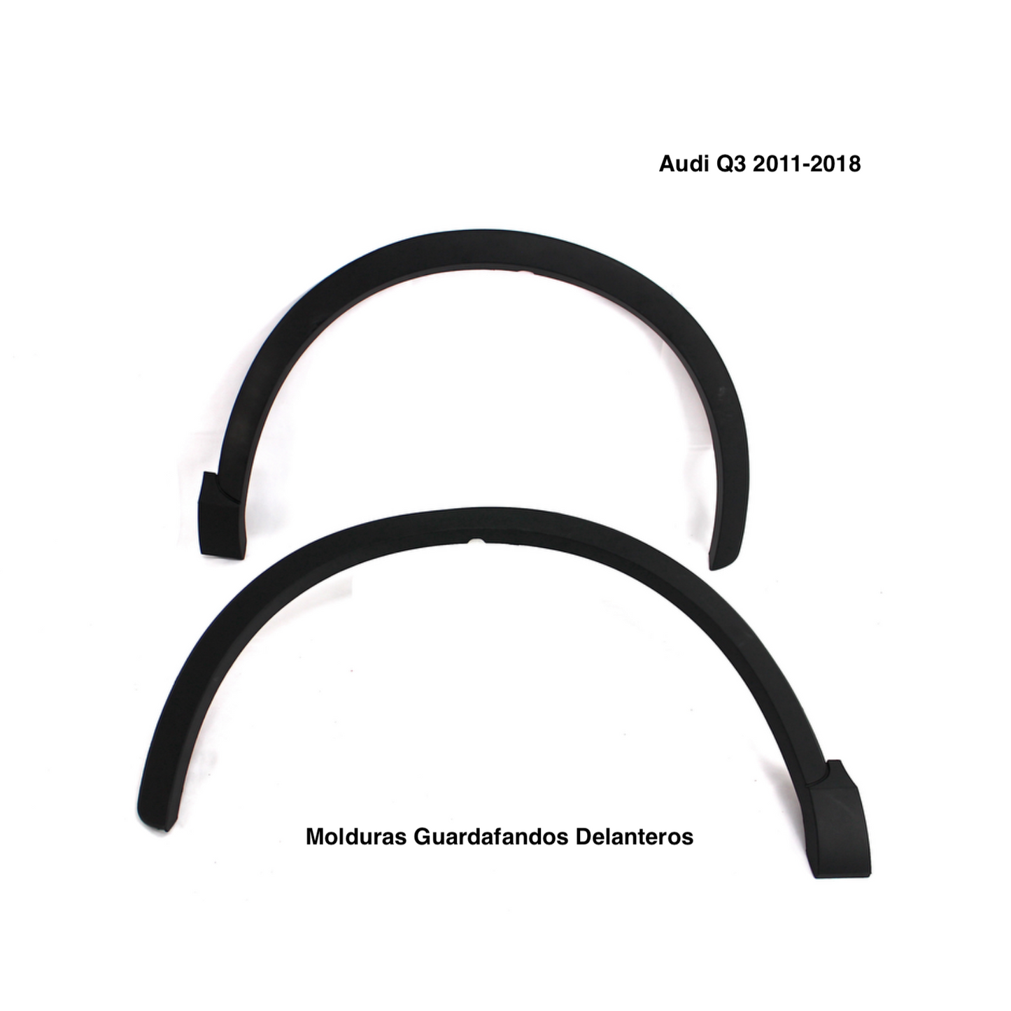 Molduras Guardafangos Delanteros. Audi Q3 2011-2018