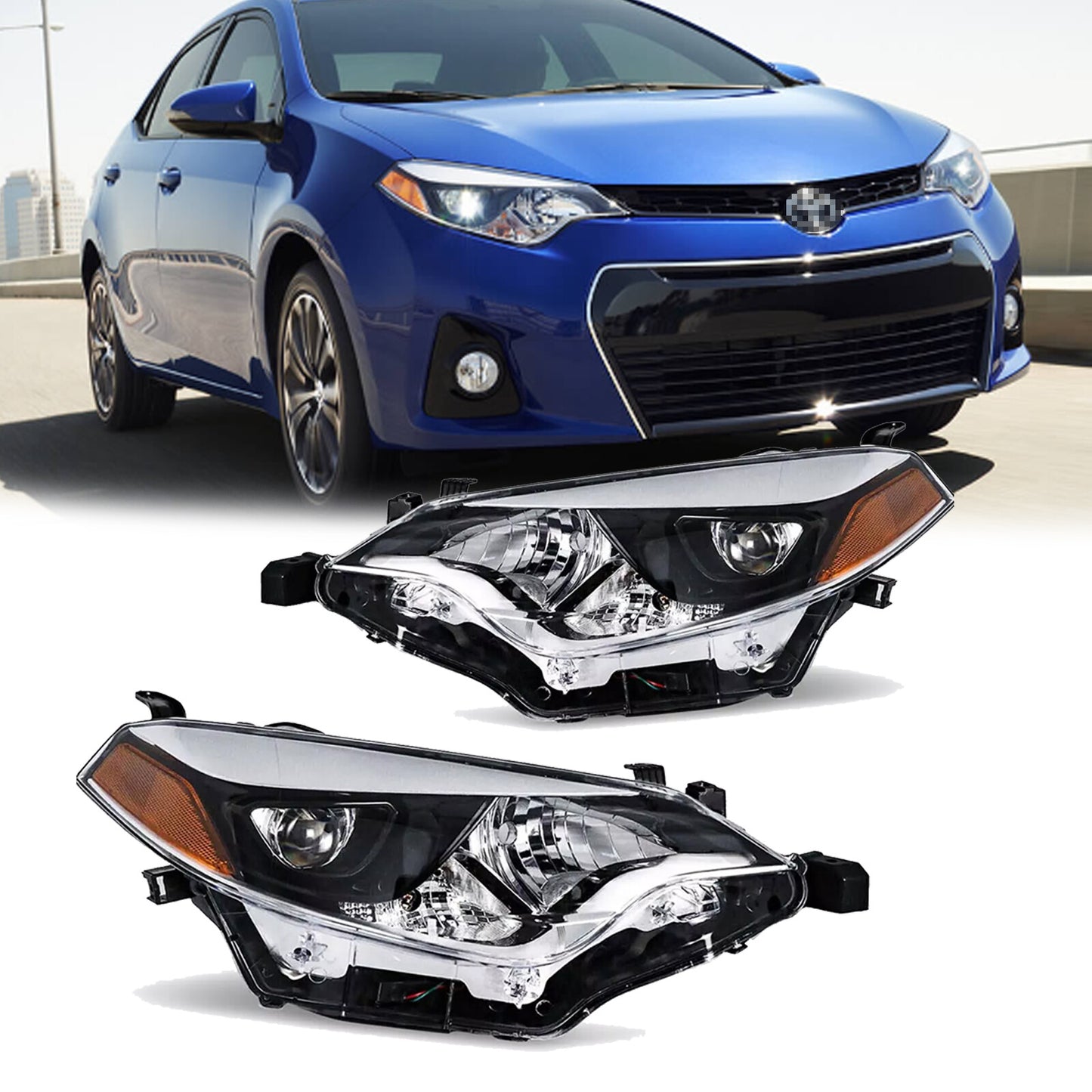 Faros Delanteros. Toyota Corolla 2014-2016