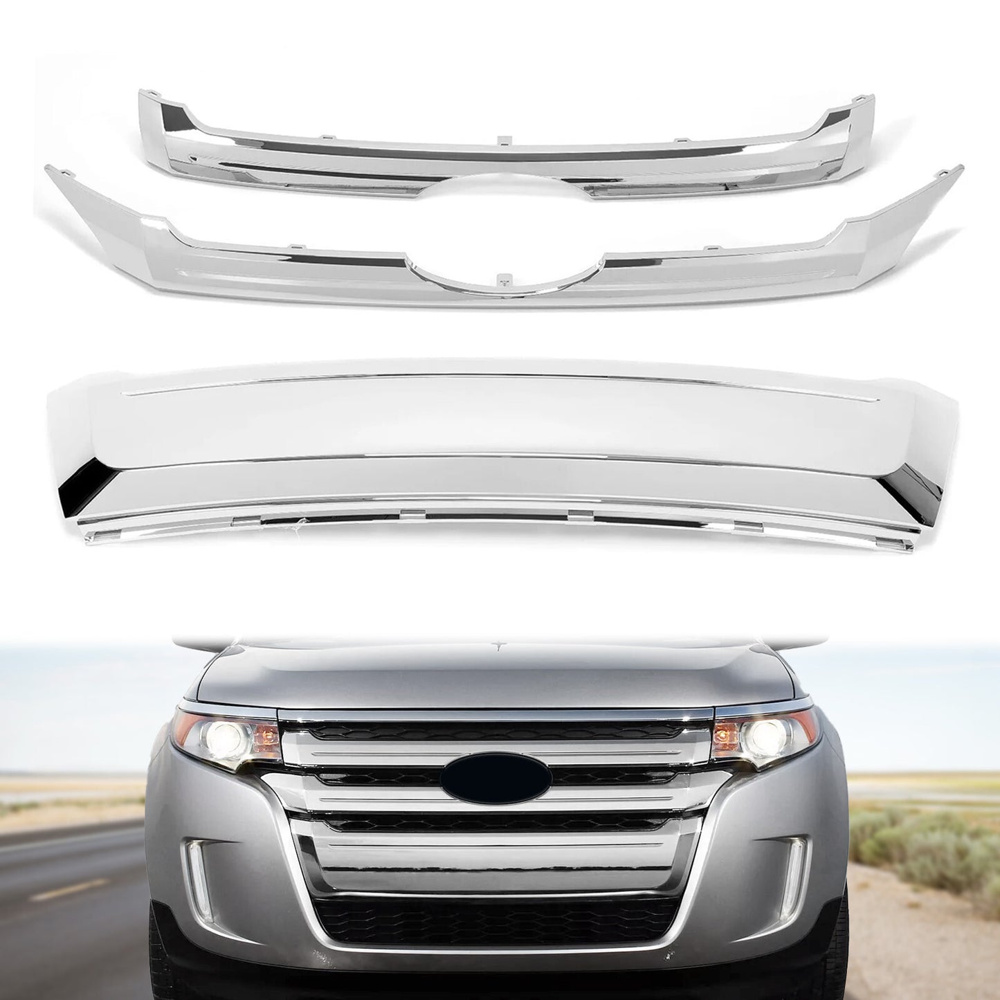 Parrilla Frontal. Ford Edge 2011-2014